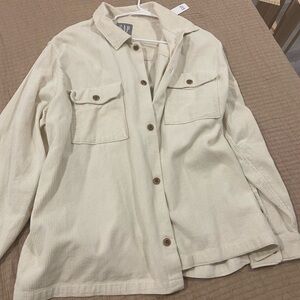Gap flannel corduroy, XXL white